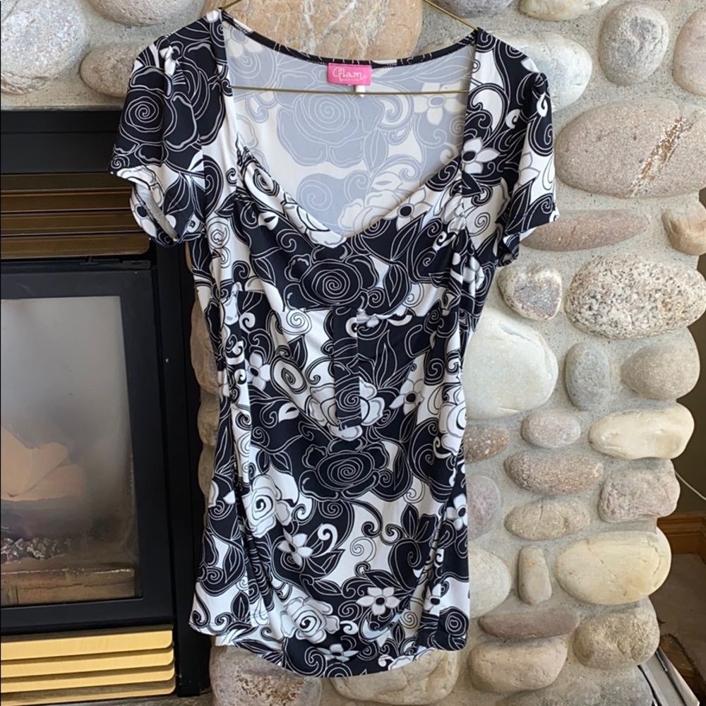Glam shirt.